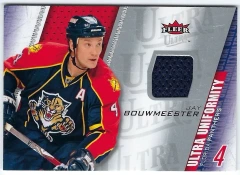 2009-10 Fleer Ultra Uniformity #UU-JB Jay Bouwmeester Jersey Florida Panthers